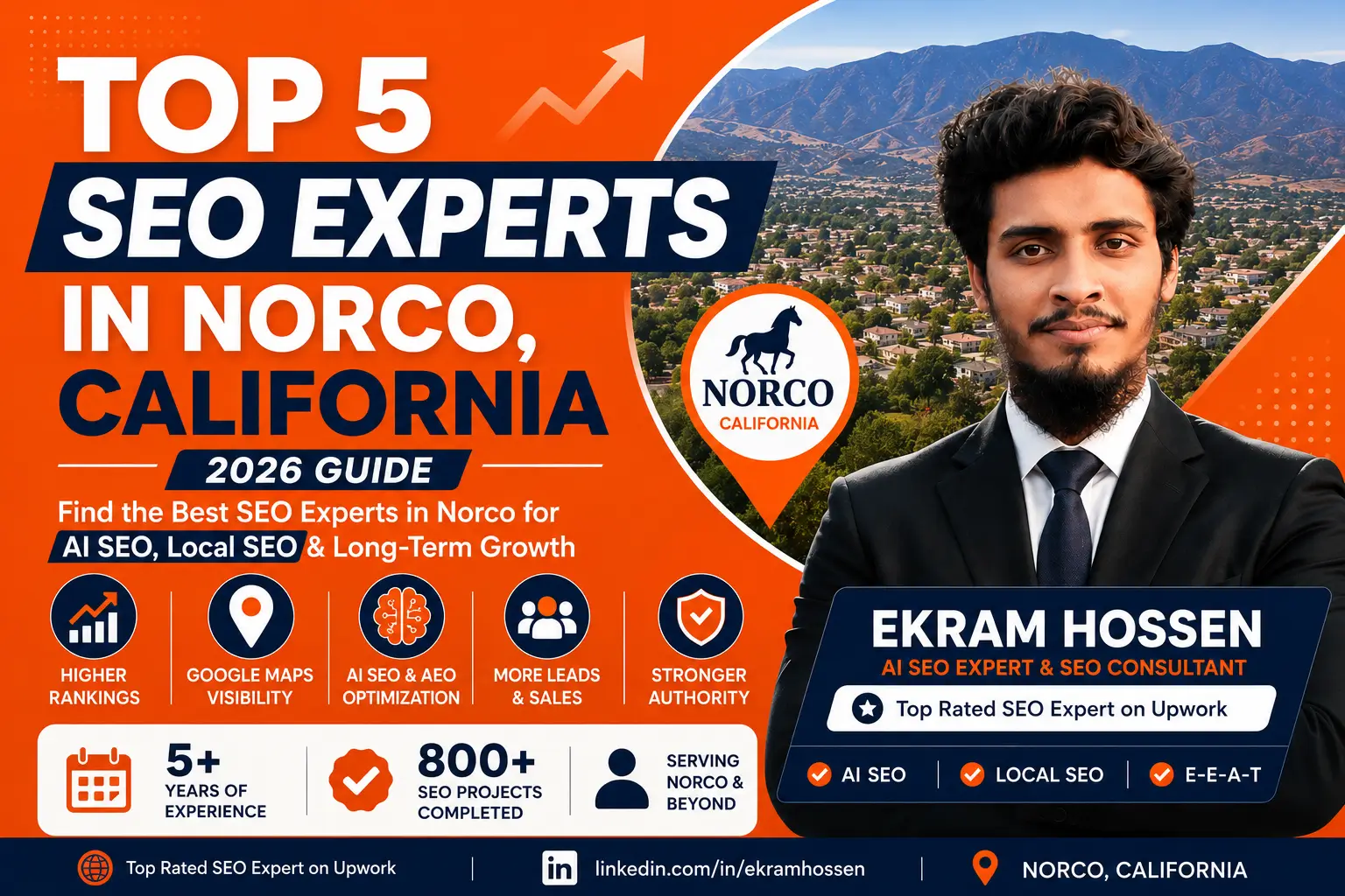 Top 5 SEO Expert in Norco
